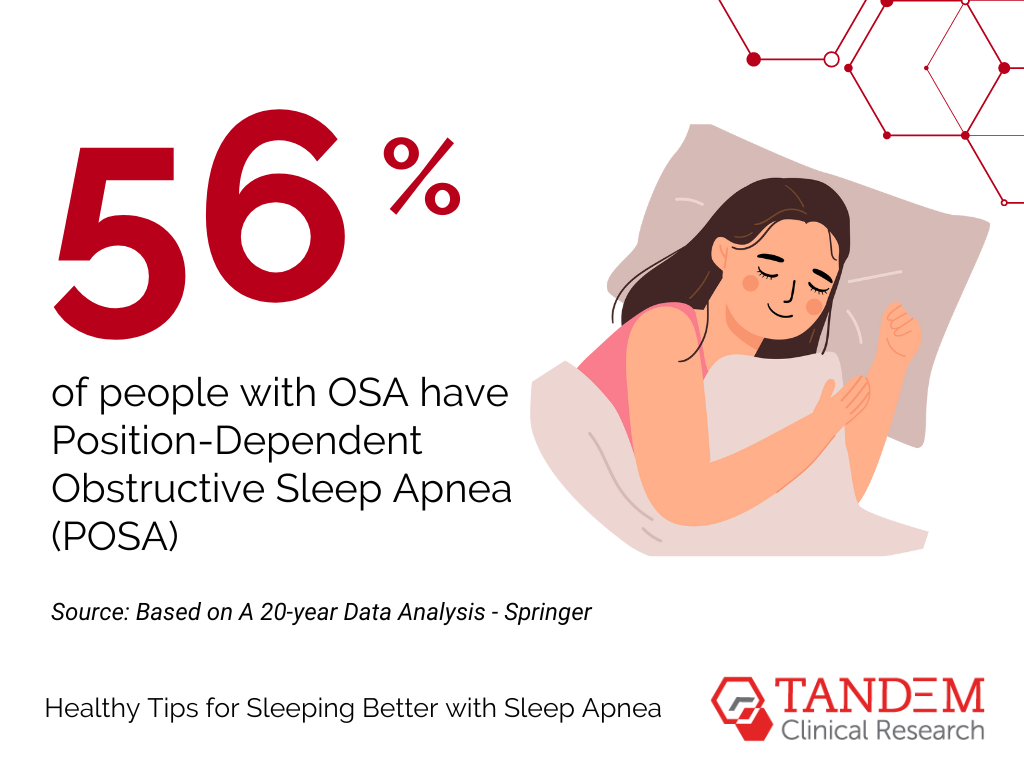 position-dependent obstructive sleep apnea